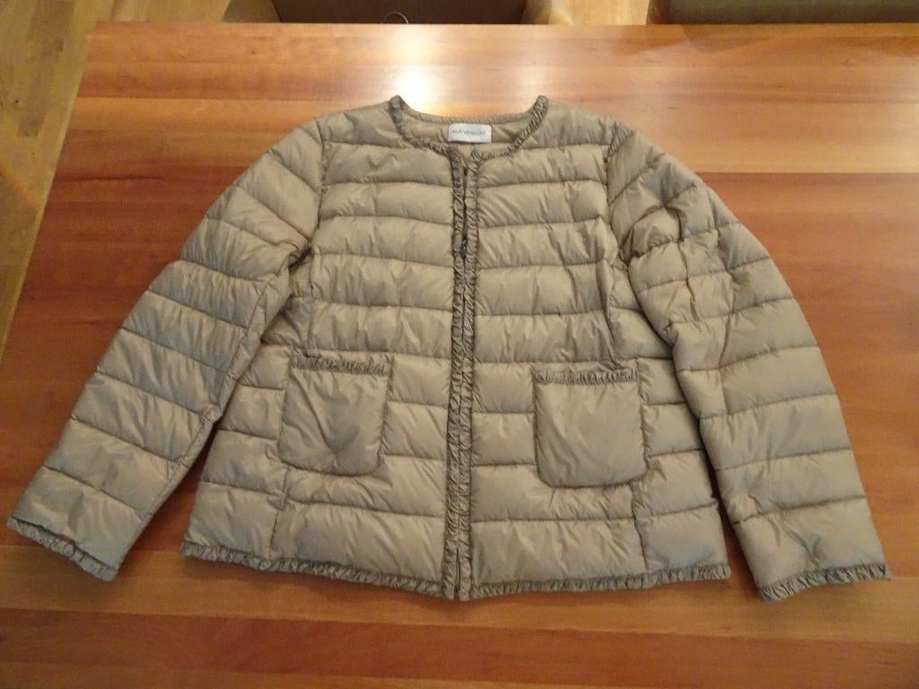 AMY VERMONT beige gewatteerd jack, Kleding | Dames, Beige, Nieuw, Ophalen of Verzenden, Maat 42/44 (L)