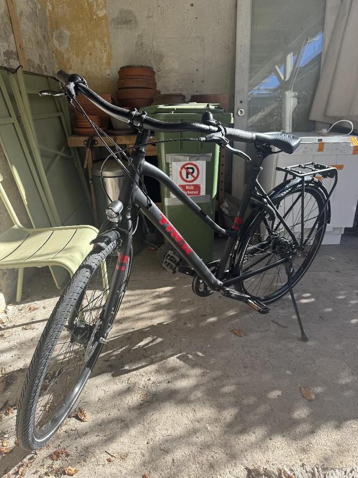 Te koop Trek damesfiets met belt drive en 8 versnellingen, Fietsen en Brommers, Fietsen | Dames | Damesfietsen, Zo goed als nieuw