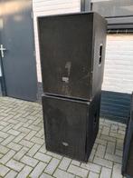 2x DAP AX15B subwoofers., Audio, Tv en Foto, Luidsprekers, Gebruikt, Subwoofer, 120 watt of meer, Ophalen