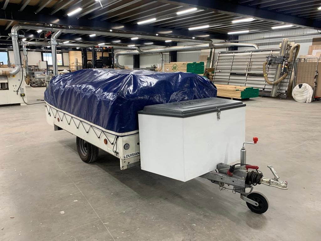 Vouwwagen Jamet Louisiana 2003, Caravans en Kamperen, Vouwwagens, Ophalen, Meerkleurig, Aanwezig, Jamet