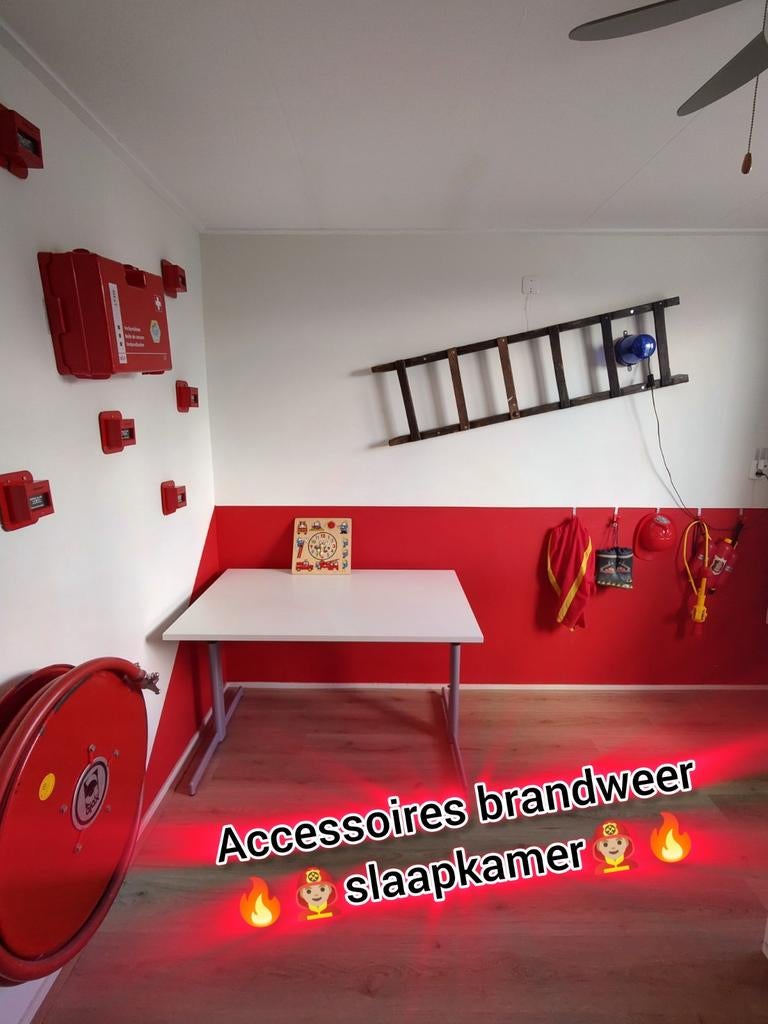 Brandweer accessoires voor kinderkamer, Ophalen of Verzenden