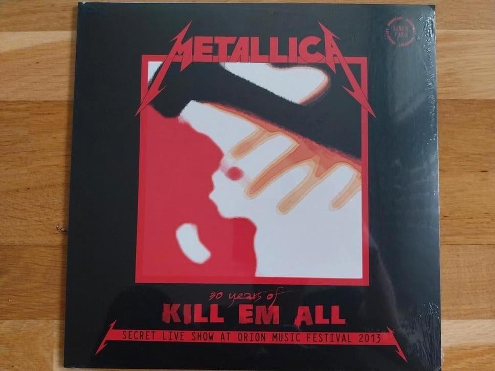 Lp - METALLICA - secret live show orion music festival 2013, Cd's en Dvd's, Vinyl | Hardrock en Metal, Ophalen of Verzenden, Nieuw in verpakking