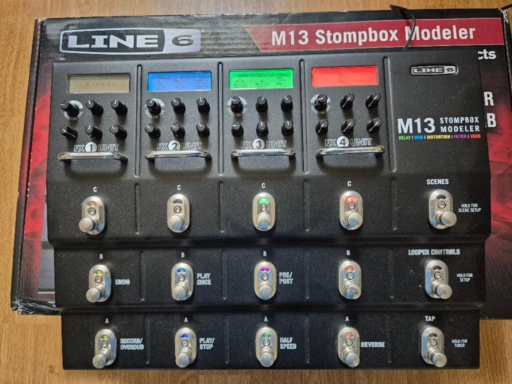 Line 6 M13 Stompbox Modeler digitaal multi-effect pedaal, Muziek en Instrumenten, Effecten, Ophalen of Verzenden, Zo goed als nieuw