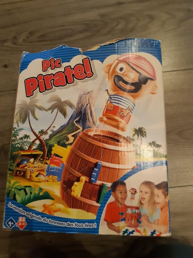 Pic Pirate! Pop-up piratenspel, Een of twee spelers, Ophalen, Gebruikt