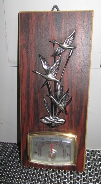 Vintage wanddecoratie; watervogels, Ophalen of Verzenden, Zo goed als nieuw
