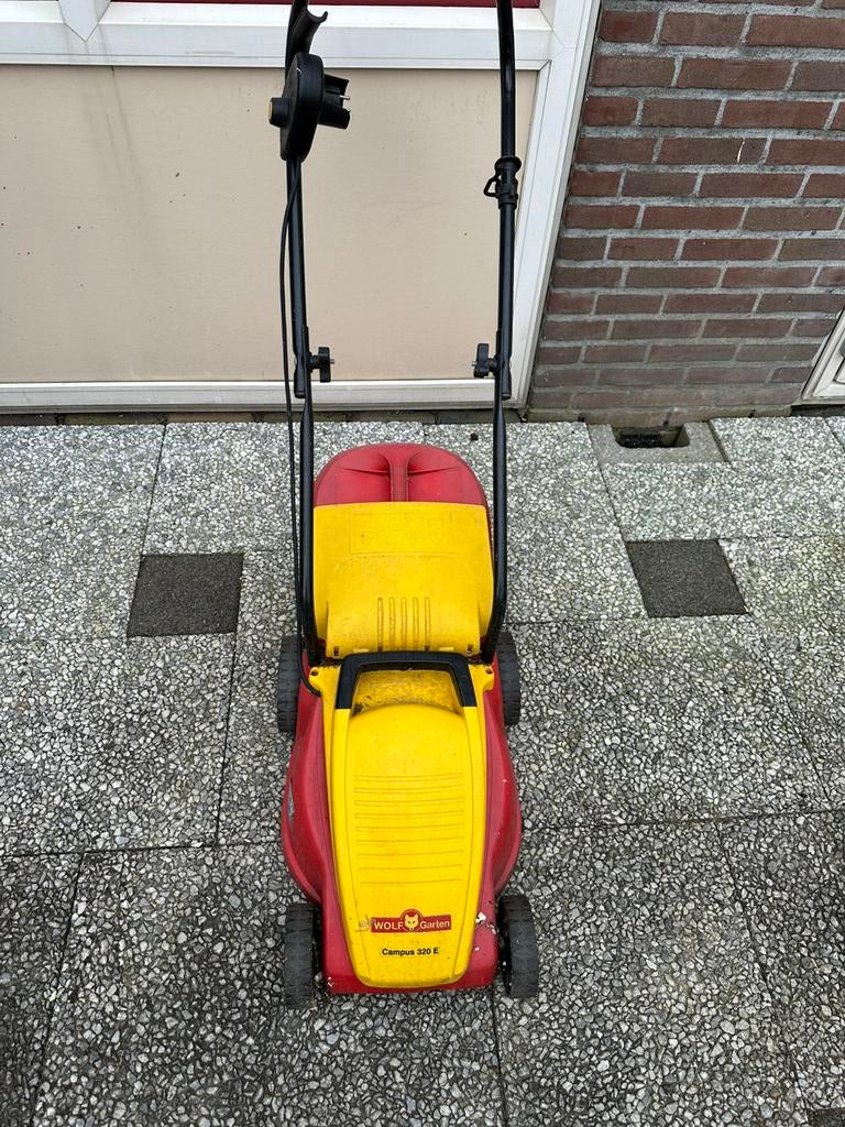Wolf garten campus 320e electrishe grasmaaier, Ophalen, Cirkelmaaier, Elektrische grasmaaier, Zo goed als nieuw