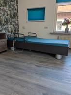 Mooi Lima Zorgbed met Matras en Zijsteunen, Ophalen, Verstelbaar, 90 cm, Eenpersoons