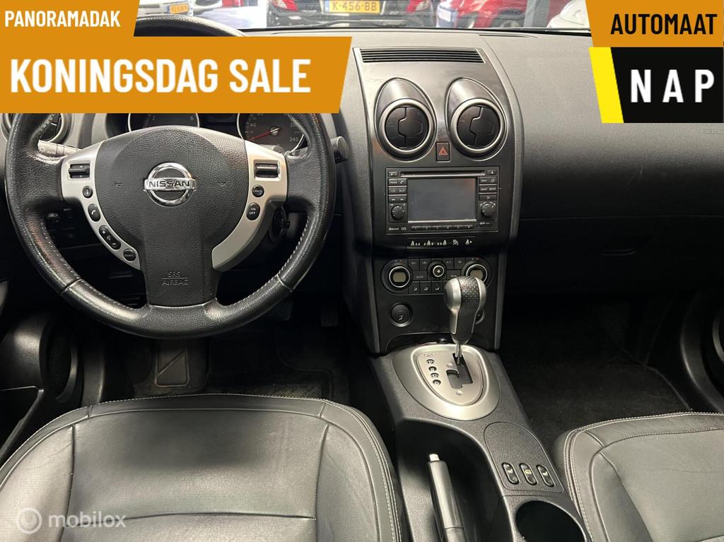 Nissan Qashqai 2.0 Tekna - NAP-Pano-Navi-Stoelverwarming., Gebruikt, Zwart, 4 cilinders, 1353 kg