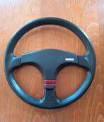 Victor sportstuur - Zwart leer met rode accenten, Auto-onderdelen, Besturing, Ophalen of Verzenden, Gebruikt, Universele onderdelen