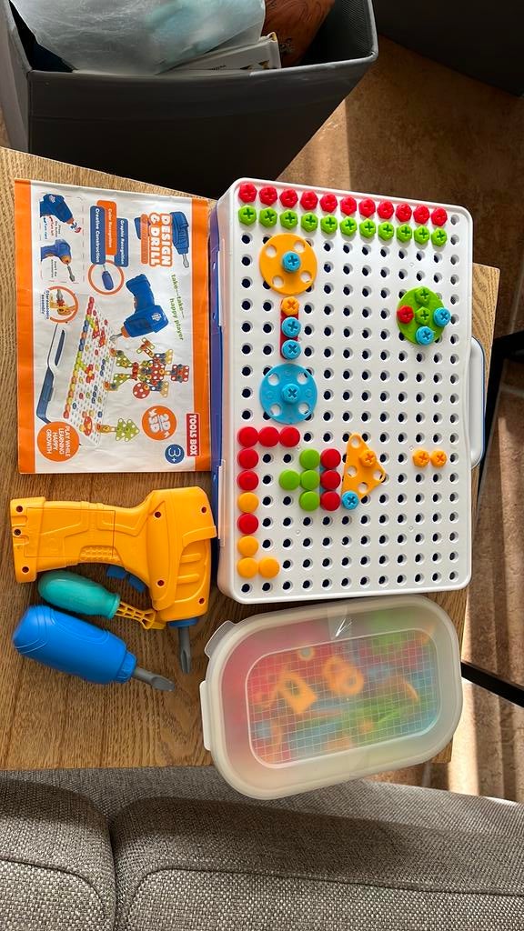 Tool box design en drill, Ophalen of Verzenden, Zo goed als nieuw