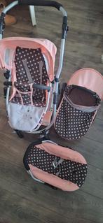 3 in 1 poppenwagen, Ophalen, Babypop