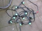 Prikkabel feestverlichting, Tuin en Terras, Buitenverlichting, Overige materialen, Gebruikt, Minder dan 50 watt, Overige typen