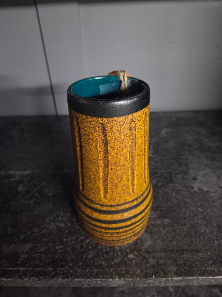 Vintage retro West Germany vaas jaren 70, Ophalen, Huis en Inrichting