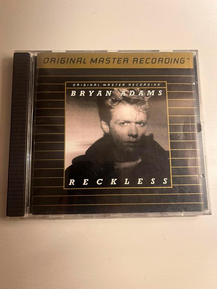 Bryan Adams – Reckless MFSL Mobile Fidelity, Cd's en Dvd's, Cd's | Pop, Gebruikt, 1980 tot 2000, Ophalen of Verzenden