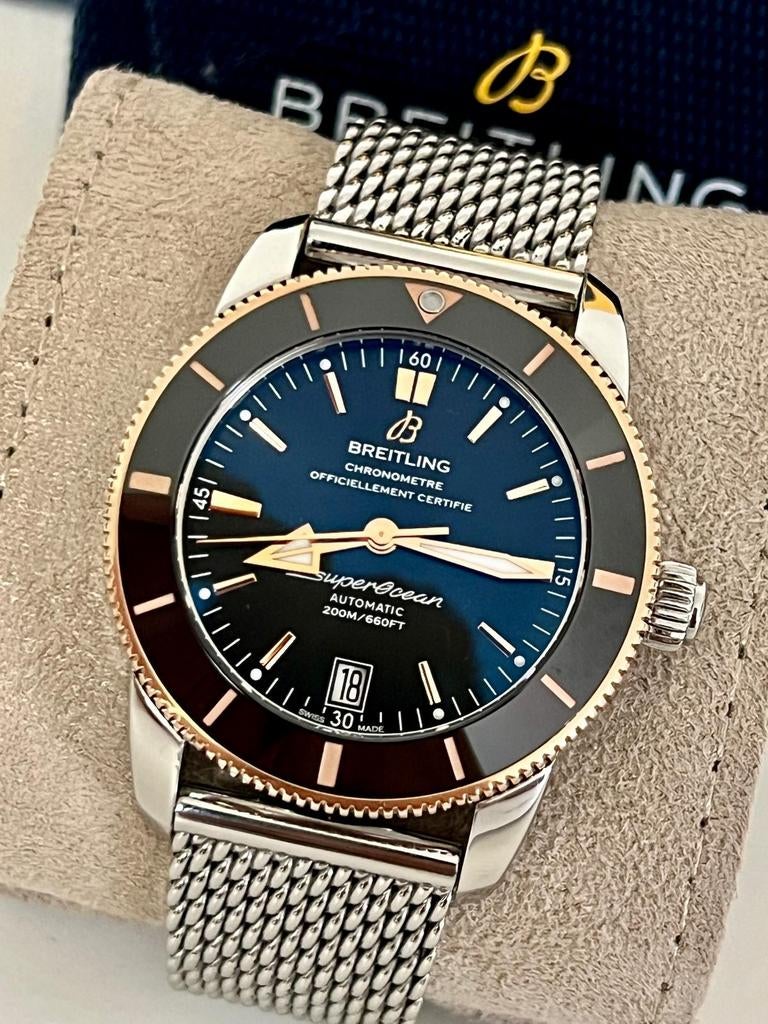 Breitling Superocean 42mm, Ophalen of Verzenden, Zo goed als nieuw, Staal, Breitling