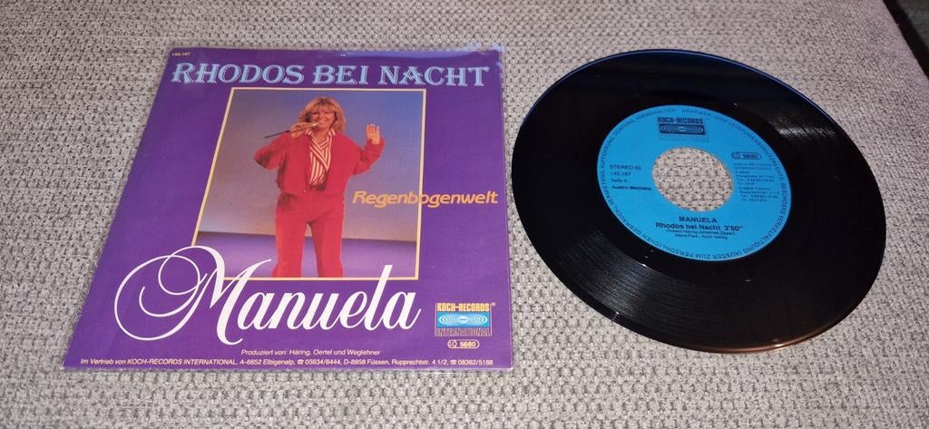 Manuela Rhodos bei Nacht, Ophalen of Verzenden, Zo goed als nieuw, Overige formaten