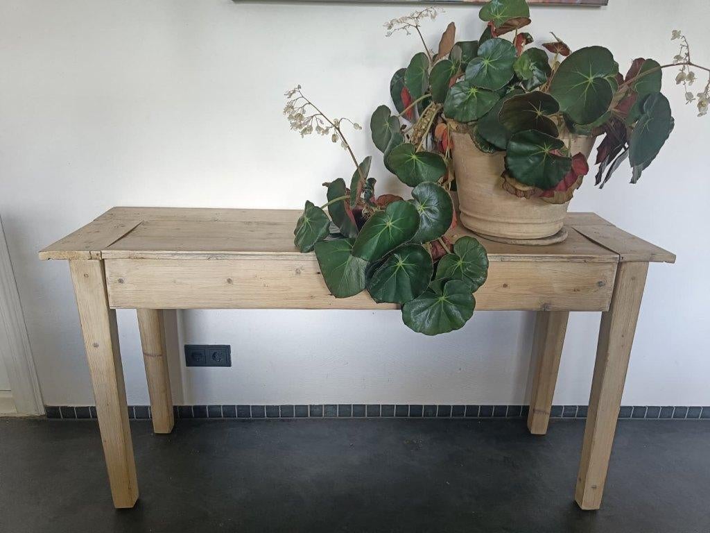 Sidetable, Ophalen, 100 tot 150 cm, Zo goed als nieuw, 25 tot 50 cm