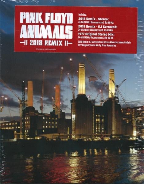 Pink Floyd Animals 2018 REMIX Blu Ray Audio *NEW*, Ophalen of Verzenden, Nieuw in verpakking, Progressive