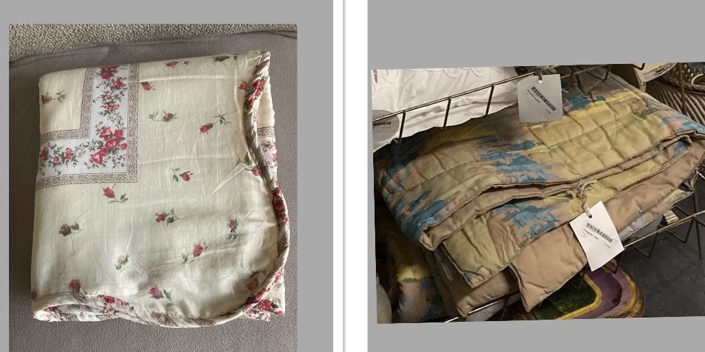 Vintage plaid - deken - woondeken - sprei, Ophalen of Verzenden, Gebruikt