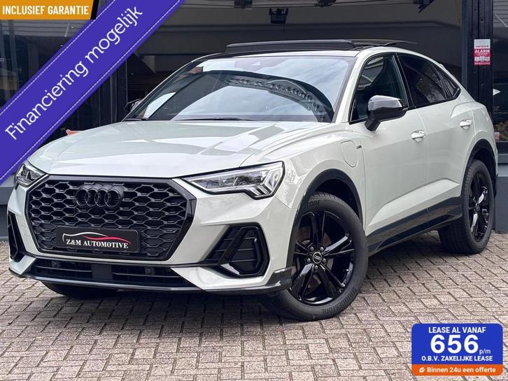 Audi Q3 Sportback 45 TFSI e S-Line Aut*Pano*Matrix*Leder, Auto's, Audi, Bedrijf, Te koop, Q3, ABS, Achteruitrijcamera, Airbags