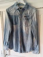 G-star spijkerblouse heren M, Ophalen of Verzenden, Zo goed als nieuw, Blauw