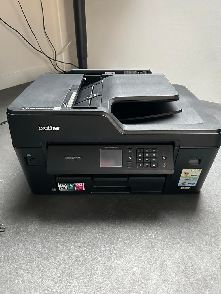 Brother MFC-J6530DW A3 All-in-One Printer, Inkjetprinter, All-in-one, Kleur printen, Ophalen of Verzenden