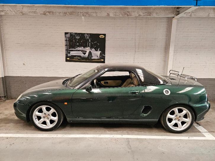 MG F 1.8 I 1999 Groen, Auto's, MG, Particulier, F, Alarm, Bluetooth, Lederen bekleding, Open dak, Radio, USB, Benzine, Cabriolet