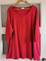 Yoek a-lijn tuniek mt xxl 54/56 rood, Kleding | Dames, Grote Maten, Yoek, Blouse of Tuniek, Ophalen of Verzenden, Zo goed als nieuw