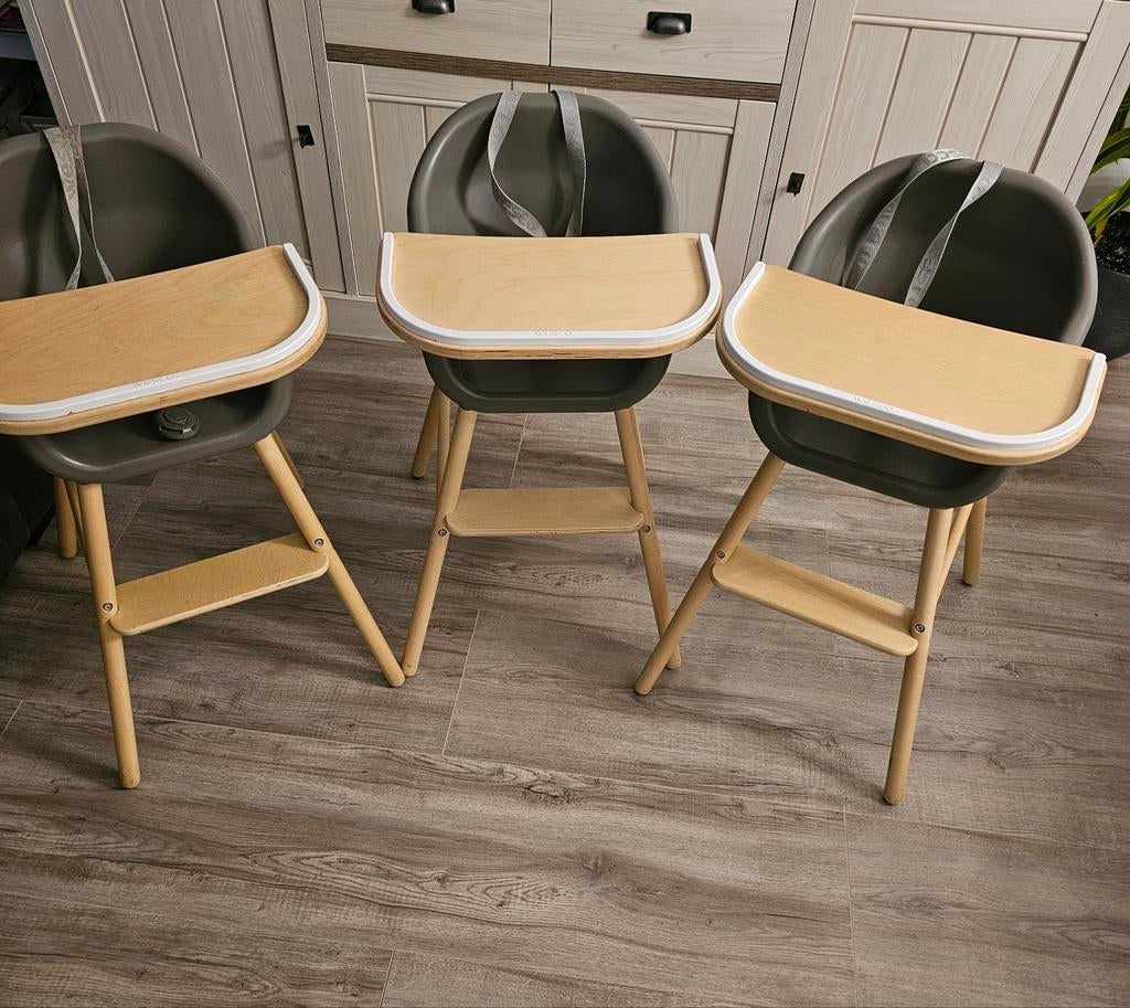 Wesco Meegroeistoel met eetblad - 3 stuksvan 0 tot 12jaar !, Kinderen en Baby's, Ophalen, Gebruikt, Meegroeistoel, Gordel(s)