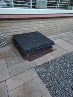 rubbere tegels, Gebruikt, Rubber, Terrastegels, 5 tot 10 m²