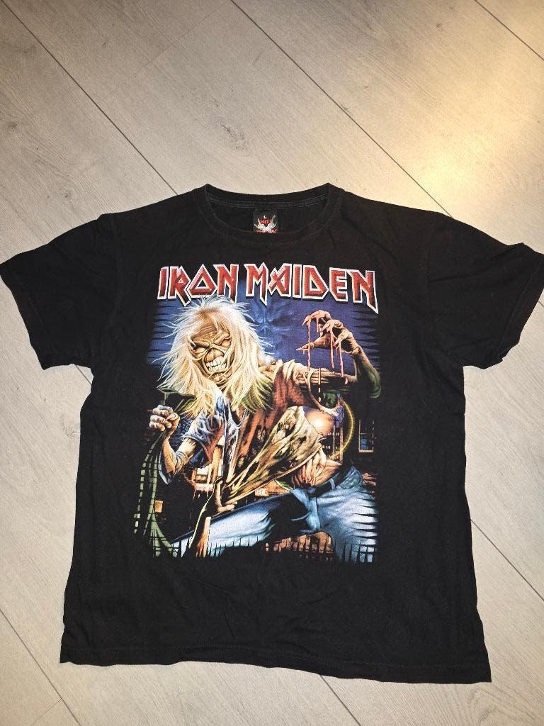 Iron Maiden T-shirt, killers. L, Kleding | Heren, T-shirts, Maat 52/54 (L), Zwart, Ophalen of Verzenden, Zo goed als nieuw