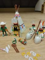 Playmobil Indianen set met tipi en kano's, Ophalen of Verzenden