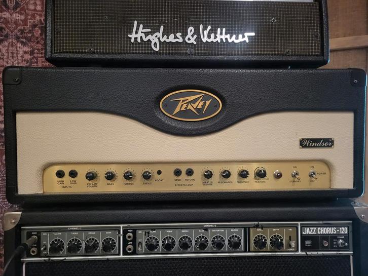 Peavey Windsor buizen versterker top, Muziek en Instrumenten, Versterkers | Bas en Gitaar, Gebruikt, Gitaar, 100 watt of meer