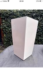 Mooie witte Lechuza binnenpot - 56,5 x 29,5 cm, Tuin en Terras, Bloempotten, Kunststof, Binnen, Zo goed als nieuw, Rechthoekig