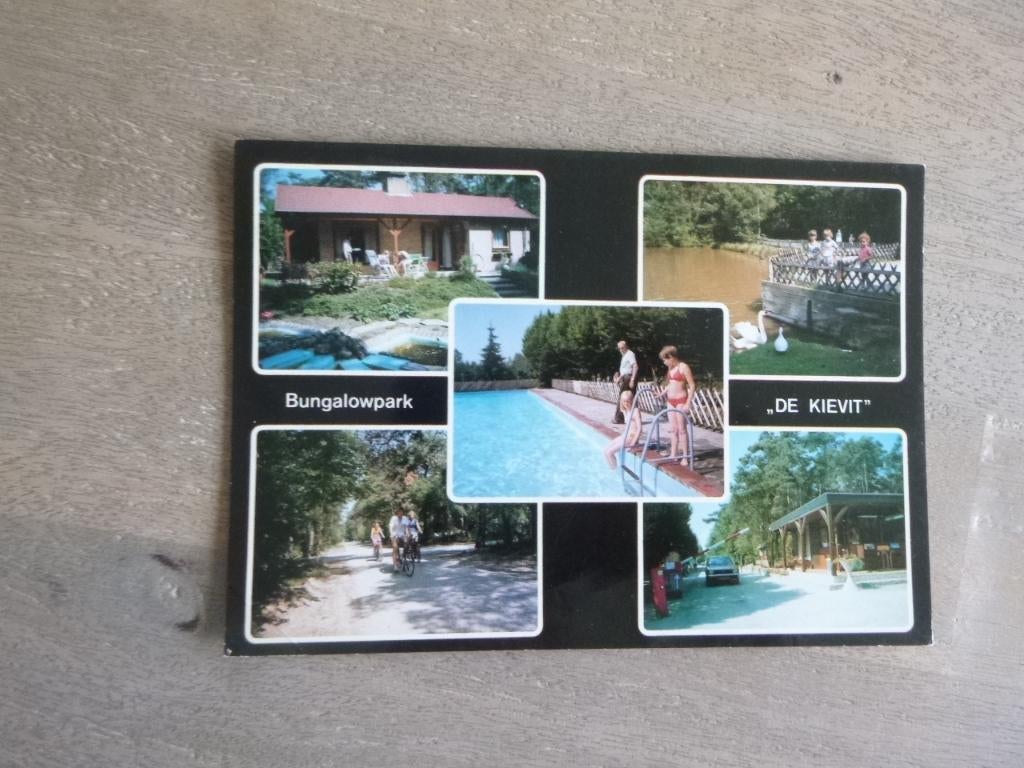 Baarle-Nassau, bung. park de Kievit, zwembad  1982, Verzenden, 1980 tot heden, Gelopen, Noord-Brabant