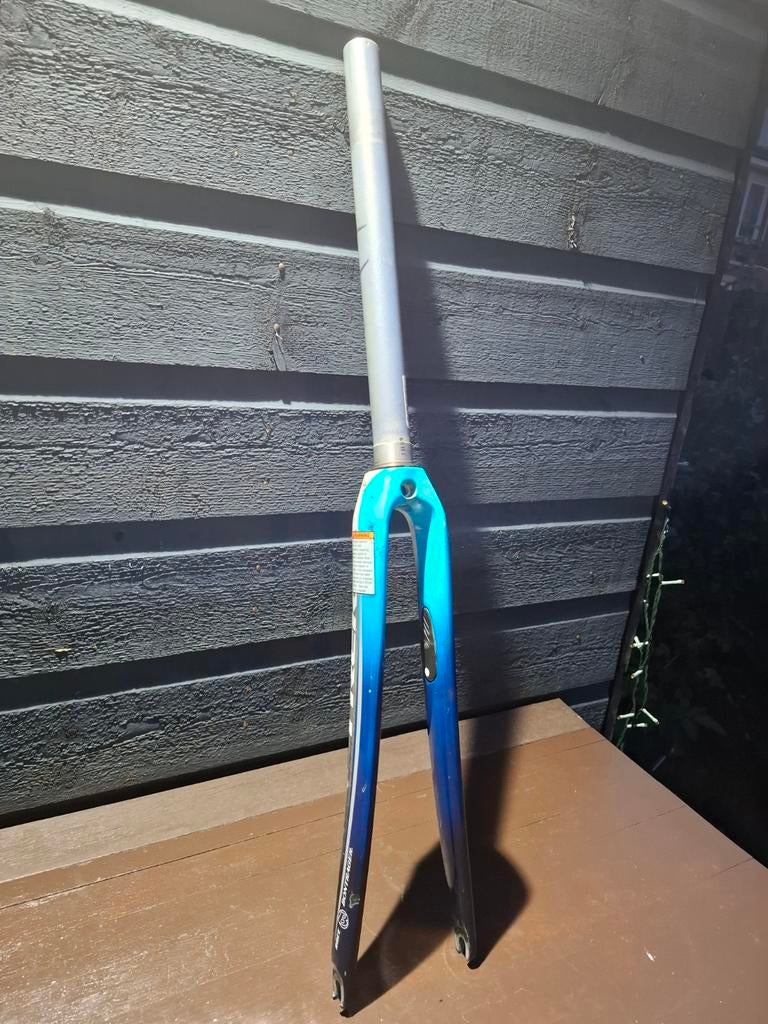 Racefiets Trek carbon voorvork velgrem 1 1/8 33 cm 28 inch, Fietsen en Brommers, Fietsonderdelen, Ophalen of Verzenden, Gebruikt