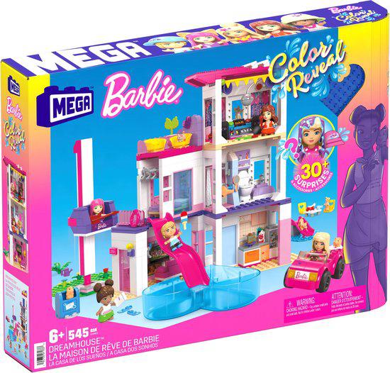 MEGA Barbie Dreamhouse, Ophalen of Verzenden, Zo goed als nieuw, Poppenhuis