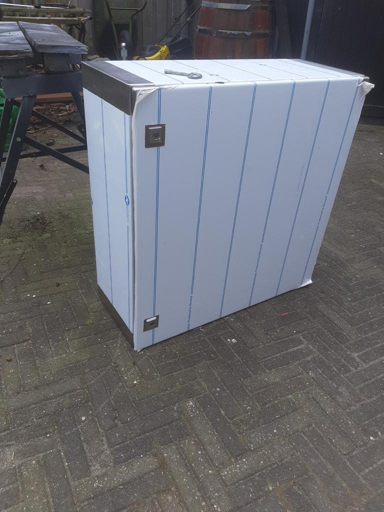 RVS schakelkast Rittal nieuw 76x76x26, Ophalen