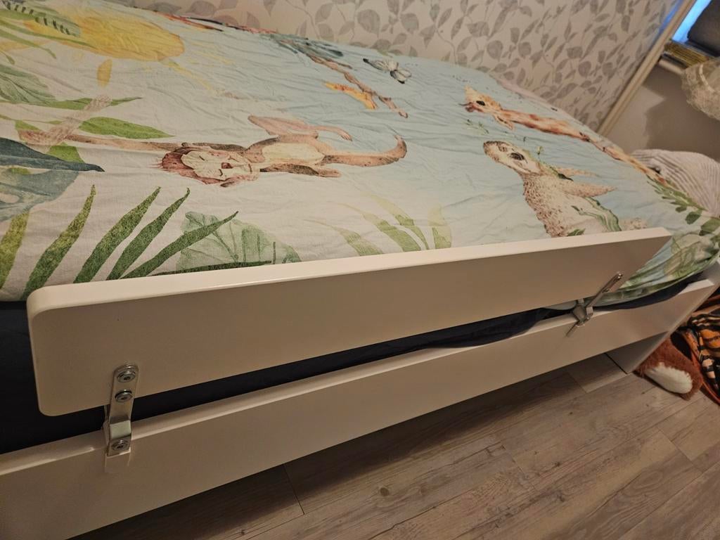 Bed hekjevan ikea nattapa, Ophalen, Zo goed als nieuw, Minder dan 140 cm, Minder dan 70 cm