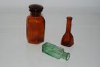Oude medicijn flesjes, Antiek en Kunst, Ophalen of Verzenden
