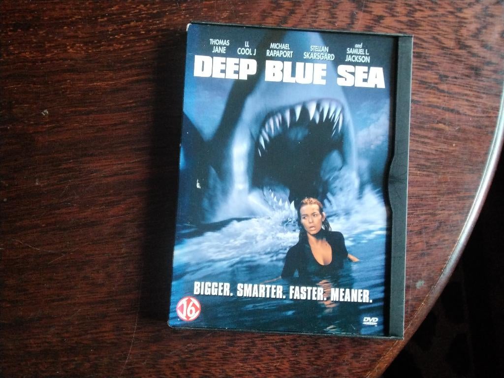 Deep blue sea, origineel, Vanaf 16 jaar, Ophalen of Verzenden, Zo goed als nieuw, Actiethriller