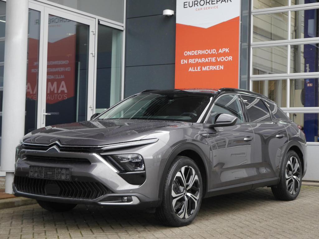 Citroën C5 X 1.6 Plug-in Hybrid 225PK Shine | Lederenbekled, Auto's, Citroën, Automaat, Gebruikt, 4 cilinders, Leder