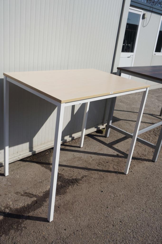 Hoge tafel statafel kantinetafel 120x80, Gebruikt, Niet ingevuld, Niet ingevuld, Ophalen