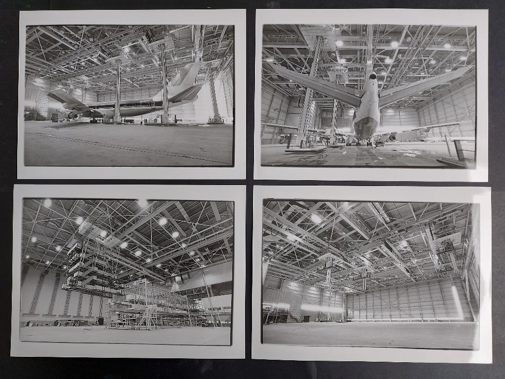 Foto serie van het onderhoud van een KLM Boeing 747 (F892), Ophalen of Verzenden, Zo goed als nieuw, Kaart, Foto of Prent