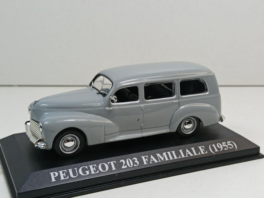 altaya 1/43 peugeot 203 familiale, Ophalen of Verzenden, Zo goed als nieuw, Auto, Overige merken