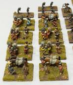 Metal Fantasy Miniaturen Goblins Wolven Ruiters Complete Set, Figuurtje(s), Ophalen of Verzenden, Zo goed als nieuw, H