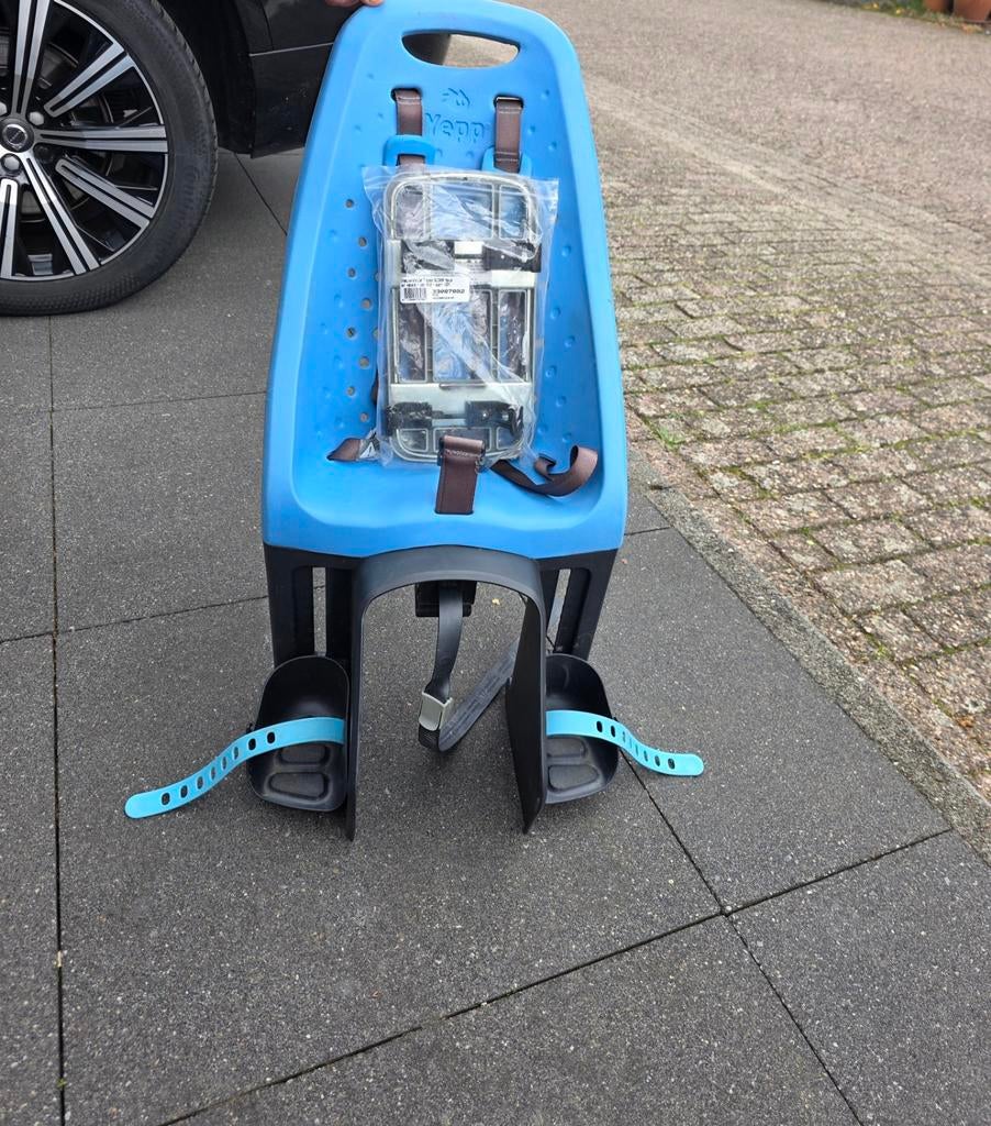 Fietsstoel met adapter, Ophalen of Verzenden, Gebruikt