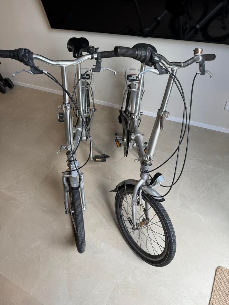 Vouwfietsen setje Rdey 20inch 6versnelling Aluminium, Fietsen en Brommers, Fietsen | Vouwfietsen, Ophalen of Verzenden, Zo goed als nieuw