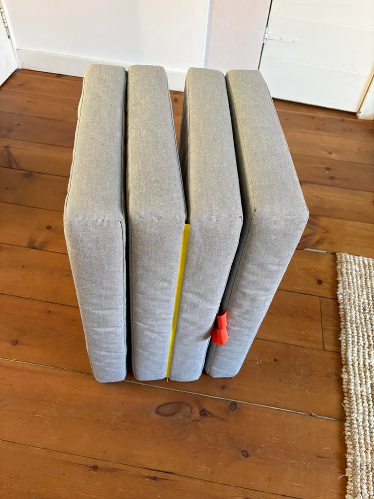 Ikea Slakt poef opvouwbaar matras, Kinderen en Baby's, Kinderkamer | Bedden, Ophalen, Zo goed als nieuw, Minder dan 140 cm, Matras