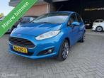 Ford Fiesta 1.0 EcoBoost Titanium PDC|AIRCO|2xVELGEN|BOEKJES, Voorwielaandrijving, Euro 5, Zwart, Blauw